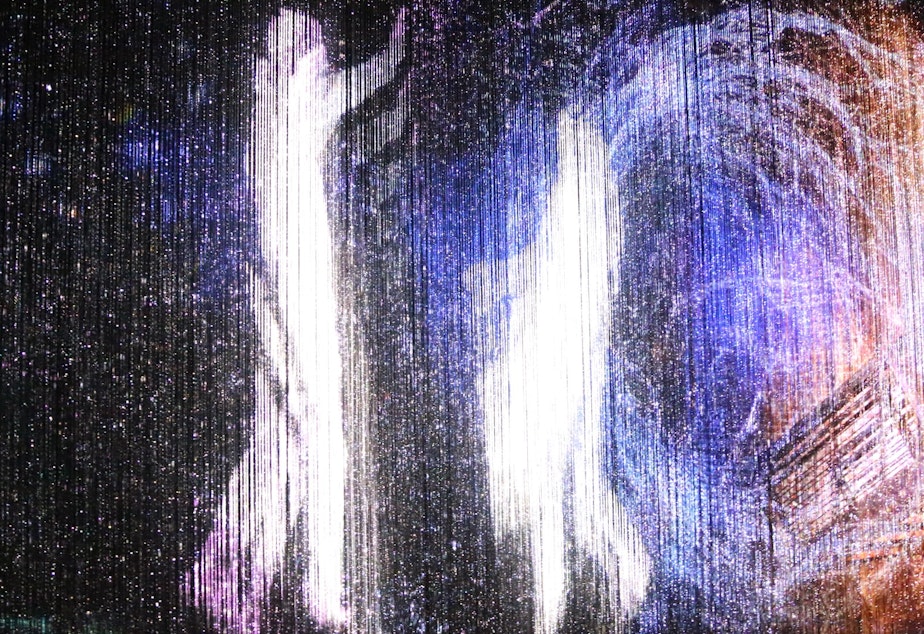 Maja Petric's exhibition at Mad Art Studio, We Are All Made of Light, generated an enthusiastic response in the South Lake Union neighborhood near Amazon's Seattle headaquarters